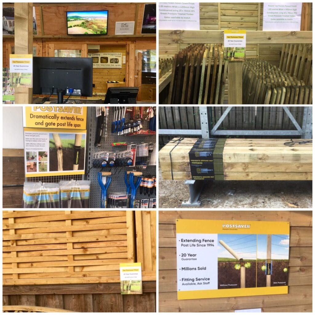 The Fencing Centre - Sidmouth now stocking Postsaver