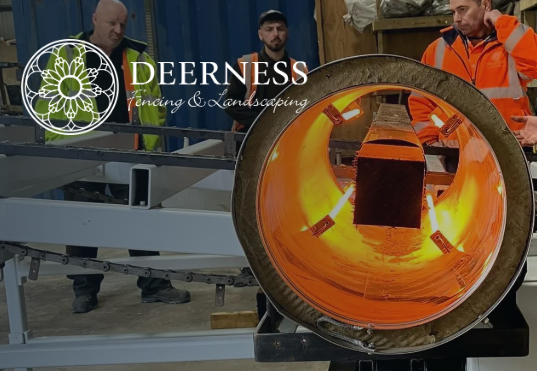 Deerness Fencing & Landscaping Ltd Case Study - Postsaver application machine