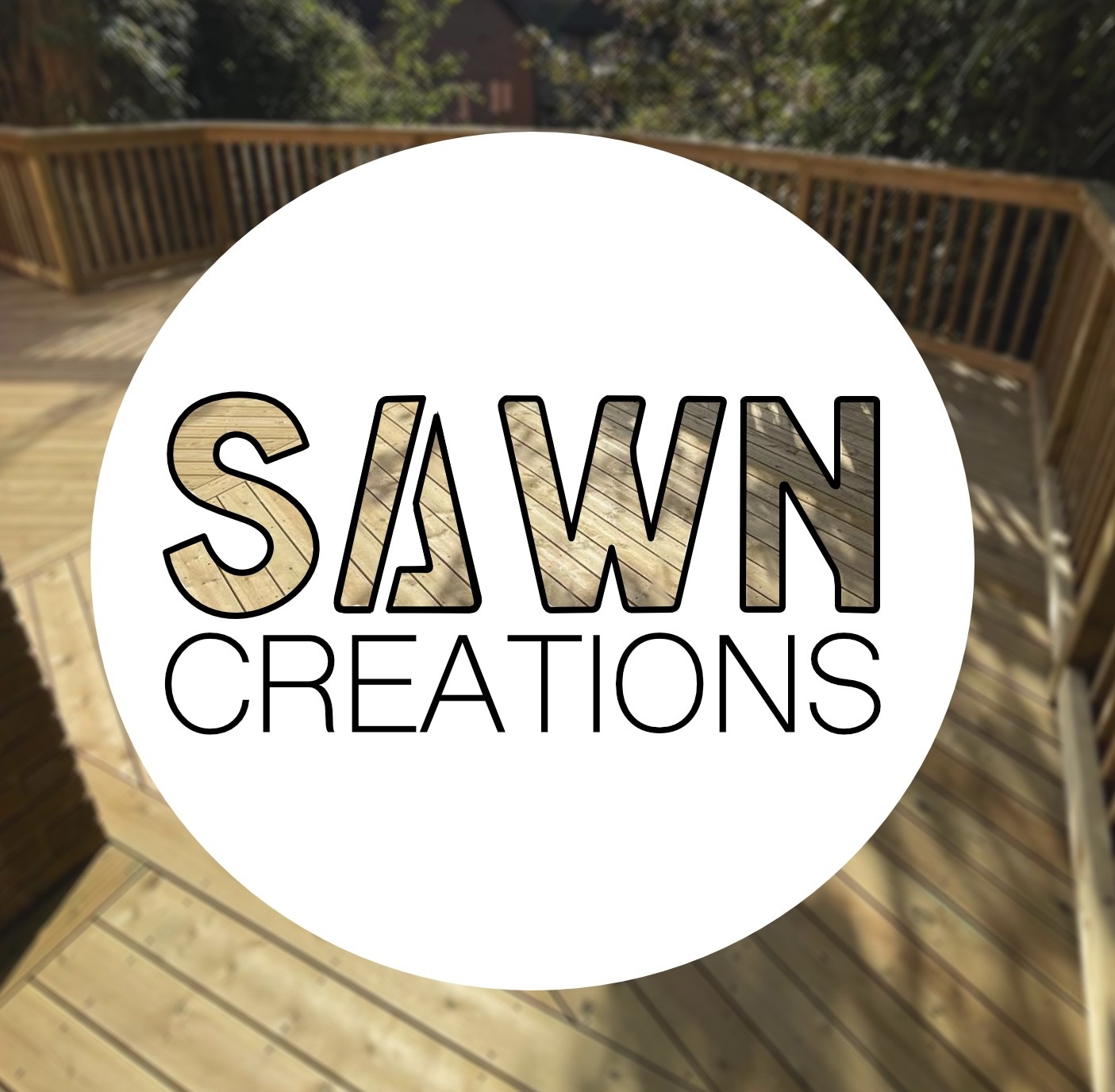 Sawn_Creations fencing contractor, Exeter, Devon, Logo
