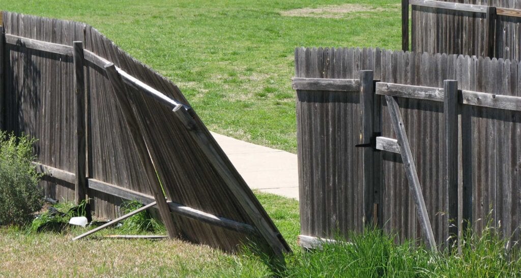 How to save a rotting fence post?