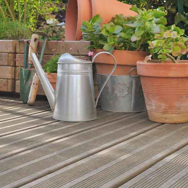 Garden decking