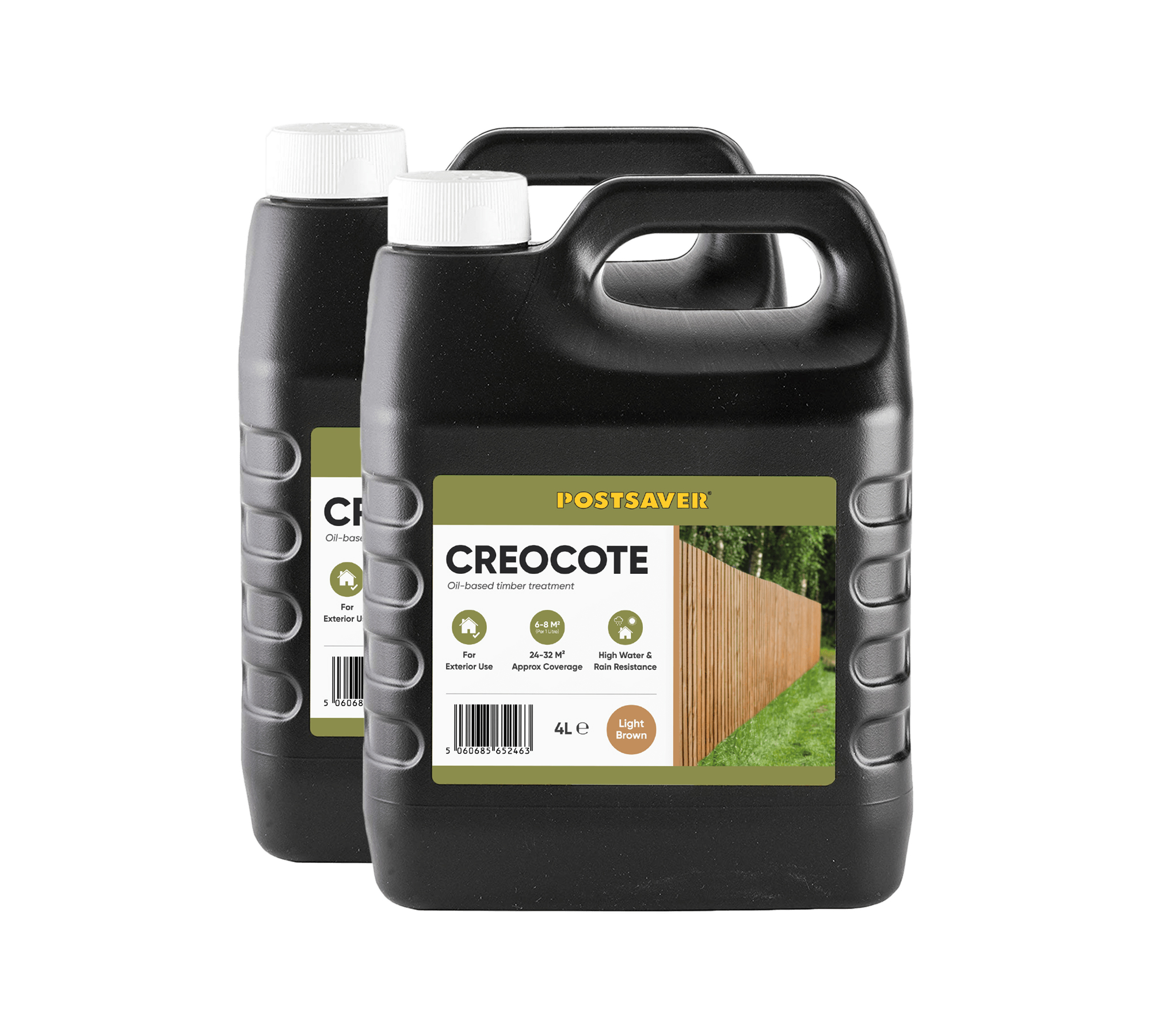 Creocote Ligh Brown Creosote Oil Based Wood Treatment 8 to 16L Wood